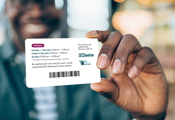 3Col Library Card Back